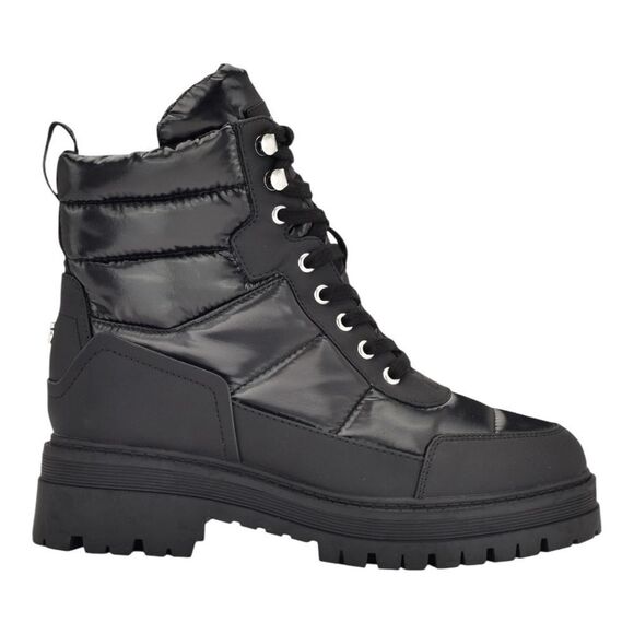 NINE WEST Pilar Lug Sole Bootie in Black Size 7.5 NEW - Picture 16 of 16